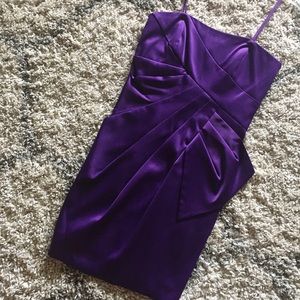 Max & Cleo purple cocktail dress